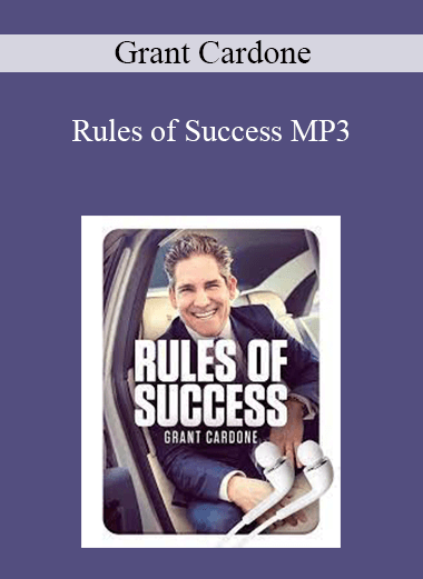 Grant Cardone - Rules of Success MP3