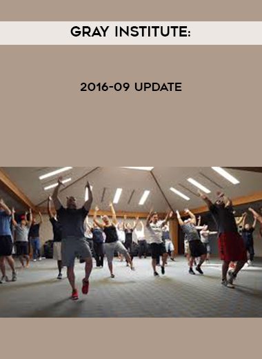 2016-09 update - Gray Institute