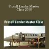 Greg Davis – Presell Lander Master Class 2018