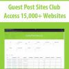 [Download Now] Guest Post Sites Club – Access 15