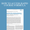 HOW TO ACCESS RAPID COURSE FORMULA - Nathan Chang