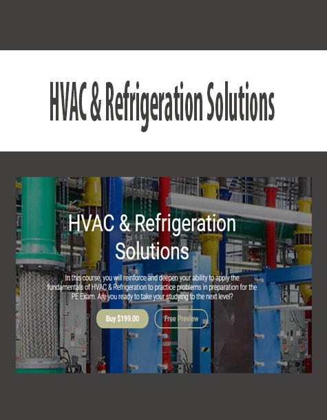 [Download Now] HVAC & Refrigeration Solutions