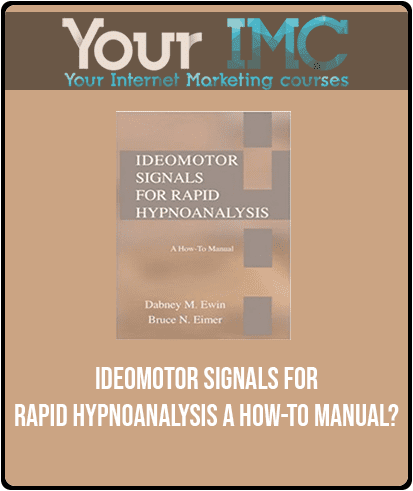 [Download Now] Ideomotor Signals for Rapid Hypnoanalysis: A How-to Manual?
