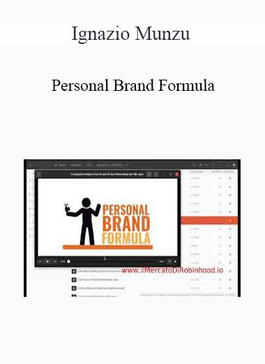 Ignazio Munzu - Personal Brand Formula