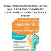 [Download Now] Enhancing Emotion Regulation Skills for the Cognitively Challenged Client: The Skills System - Julie Brown