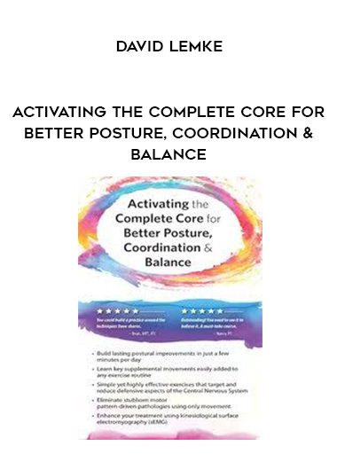 [Download Now] Activating the Complete Core for Better Posture
