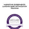 [Download Now] Meclabs – Marketing Experiments Landing Page Optimization Training
