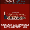 James Malinchak - College Speaking Success Marketing Complete CD Set + Bonus