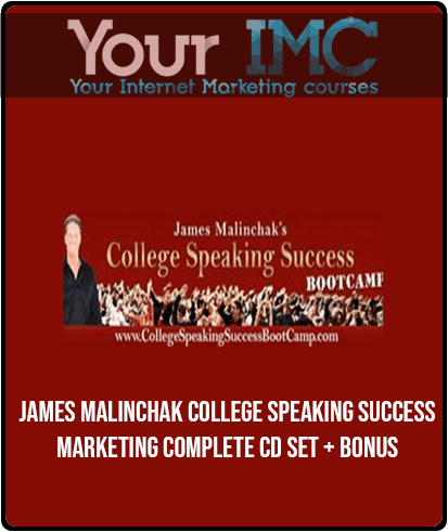 James Malinchak - College Speaking Success Marketing Complete CD Set + Bonus