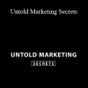 Jason James - Untold Marketing Secrets