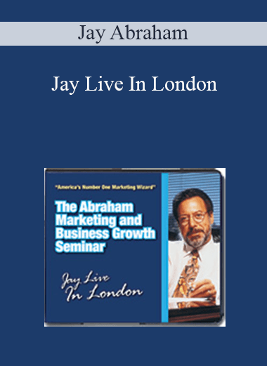 Jay Abraham - Jay Live In London
