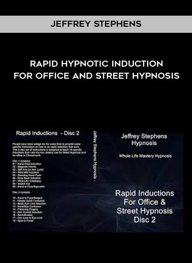 [Download Now] Jeffrey Stephens - Rapid Hypnotic Induction for Office and Street Hypnosis