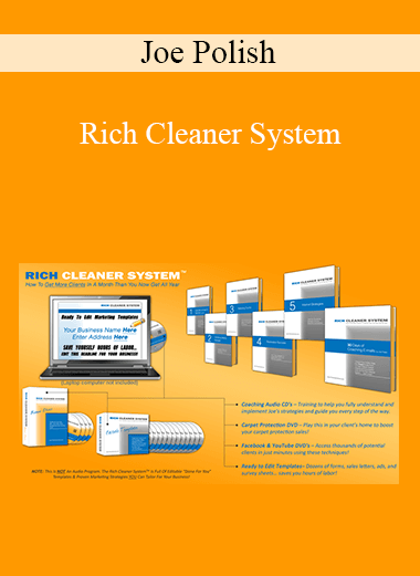 Joe Polish - Rich Cleaner System