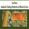 [Download Now] Joe Ross – Ambush Trading Method on Wheat & Corn