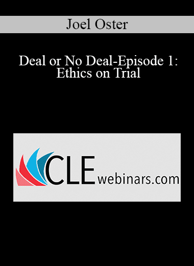 Joel Oster - Deal or No Deal-Episode 1: Ethics on Trial
