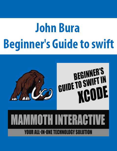 [Download Now] John Bura - Beginner's Guide to swift