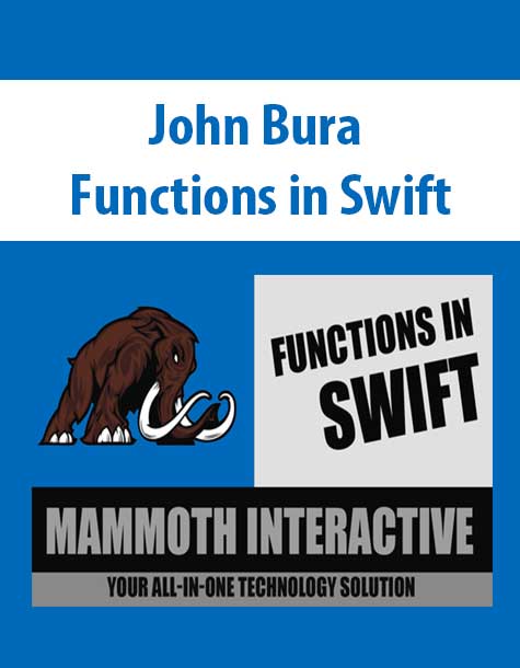 [Download Now] John Bura - Functions in Swift