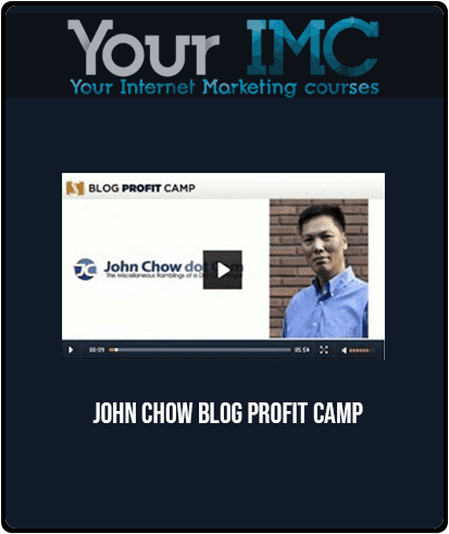 John Chow - Blog Profit Camp