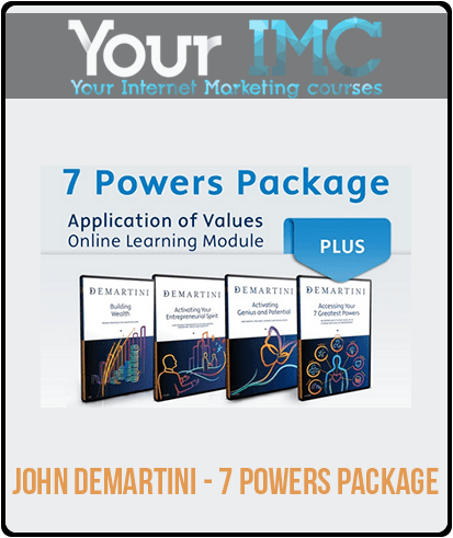 [Download Now] John Demartini – 7 Powers Package