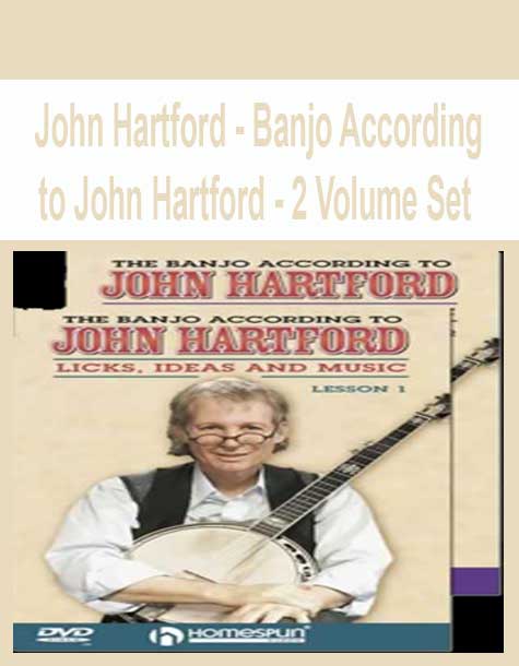 [Pre-Order] John Hartford - Banjo According to John Hartford - 2 Volume Set