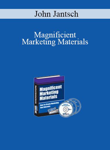 John Jantsch - Magnificient Marketing Materials