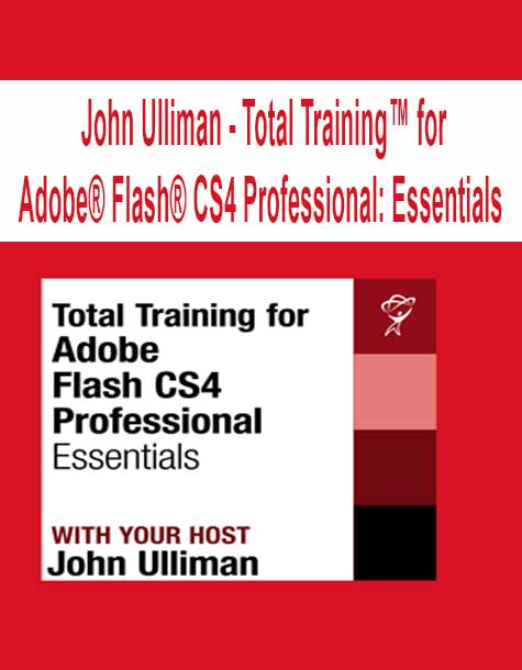 [Pre-Order] John Ulliman - Total Training™ for Adobe® Flash® CS4 Professional: Essentials