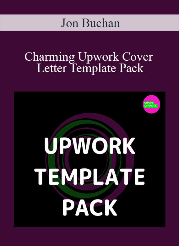 Jon Buchan – Charming Upwork Cover Letter Template Pack