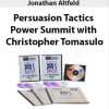 [Download Now] Jonathan Altfeld – Persuasion Tactics Power Summit with Christopher Tomasulo