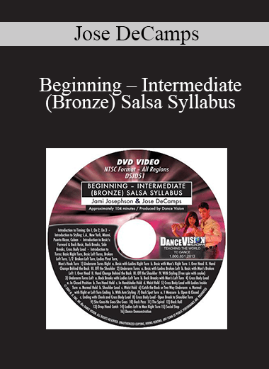Jose DeCamps - Beginning – Intermediate (Bronze) Salsa Syllabus