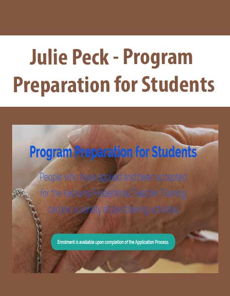 [Download Now] Julie Peck - Program Preparation for Students