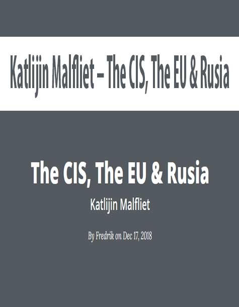 Katlijin Malfliet – The CIS