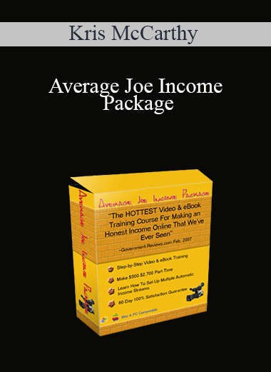 Kris McCarthy - Average Joe Income Package