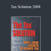 Lance Spicer - Tax Solution 2008
