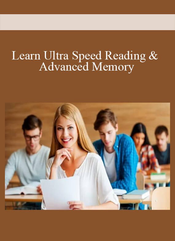 [Download Now] Learn Ultra Speed Reading & Advanced Memory