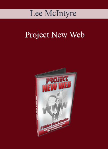 Lee McIntyre - Project New Web