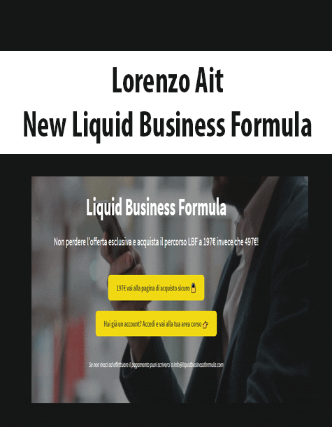 [Download Now] Lorenzo Ait - New Liquid Business Formula