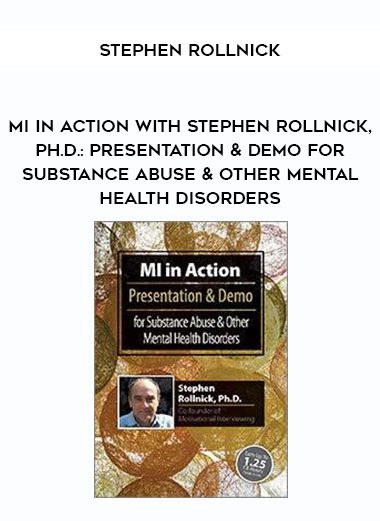 [Download Now] MI in Action with Stephen Rollnick