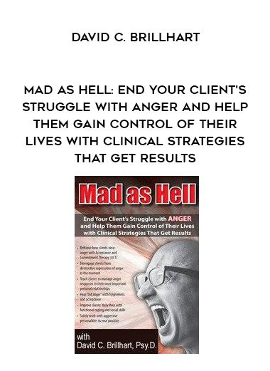 [Download Now] Mad as Hell: End Your Client’s Struggle with Anger and Help Them Gain Control of Their Lives with Clinical Strategies That Get Results – David C. Brillhart