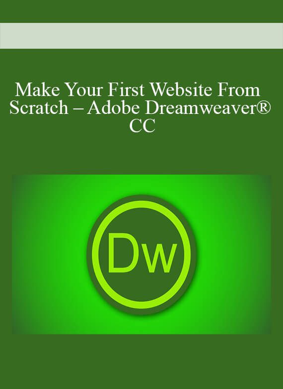 Make Your First Website From Scratch – Adobe Dreamweaver® CC
