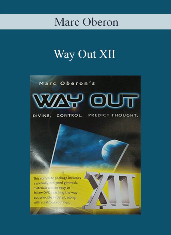 Marc Oberon – Way Out XII