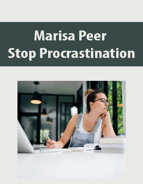 [Download Now] Marisa Peer – Stop Procrastination