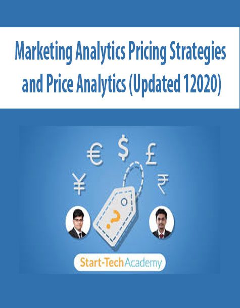 [Download Now] Marketing Analytics Pricing Strategies and Price Analytics (Updated 12020)