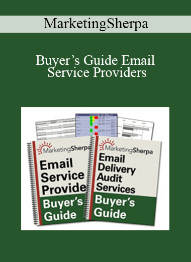 MarketingSherpa - Buyer’s Guide Email Service Providers