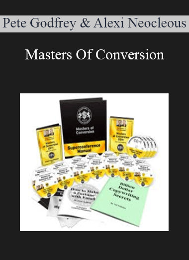 Masters Of Conversion - Pete Godfrey & Alexi Neocleous