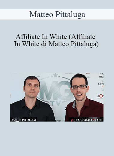 Matteo Pittaluga - Affiliate In White