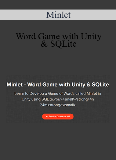 Minlet - Word Game with Unity & SQLite