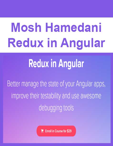 [Download Now] Mosh Hamedani - Redux in Angular