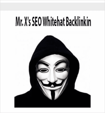 [Download Now] Mr. X’s SEO Whitehat Backlinkin