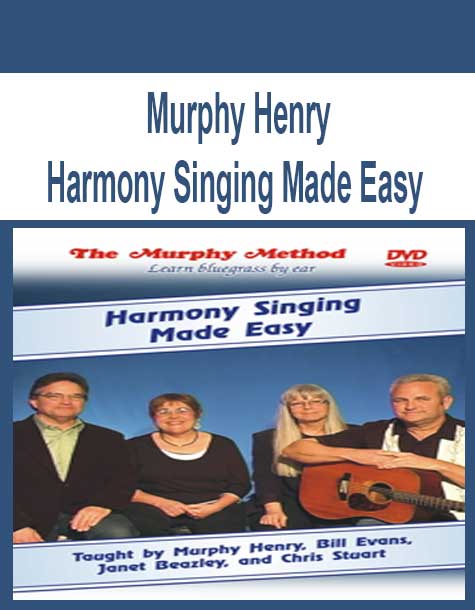 [Pre-Order] Murphy Henry - Harmony Singing Made Easy