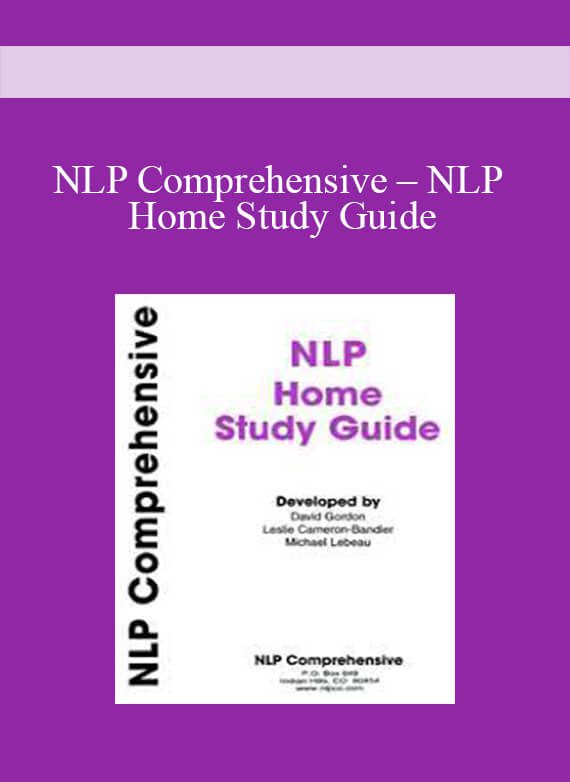 [Download Now] NLP Comprehensive – NLP Home Study Guide